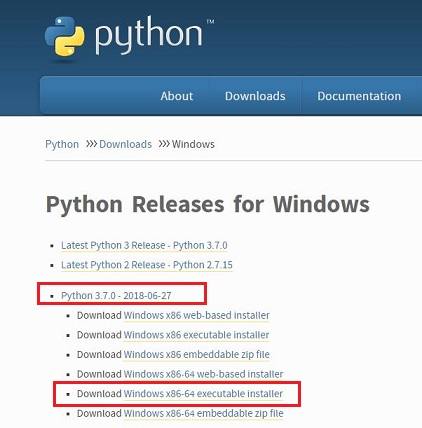download Python 3.7 for Windows 10