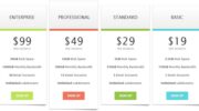 CSS Pricing Table Example (Hosting Plan Demo)