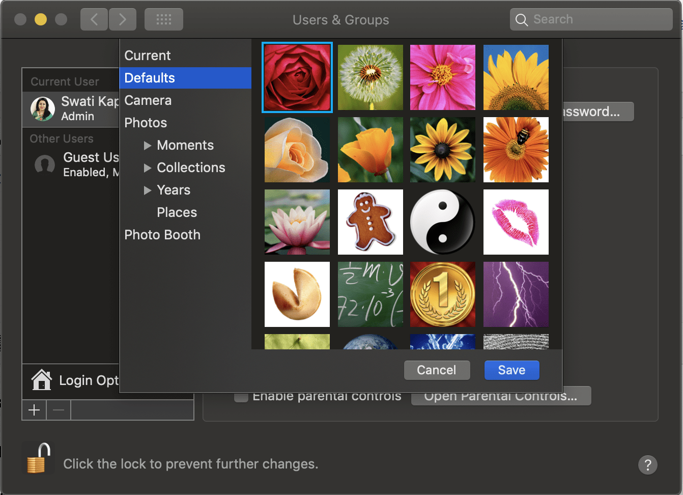 Picture resources on Mac.