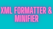 XML Formatter & Minifier Online