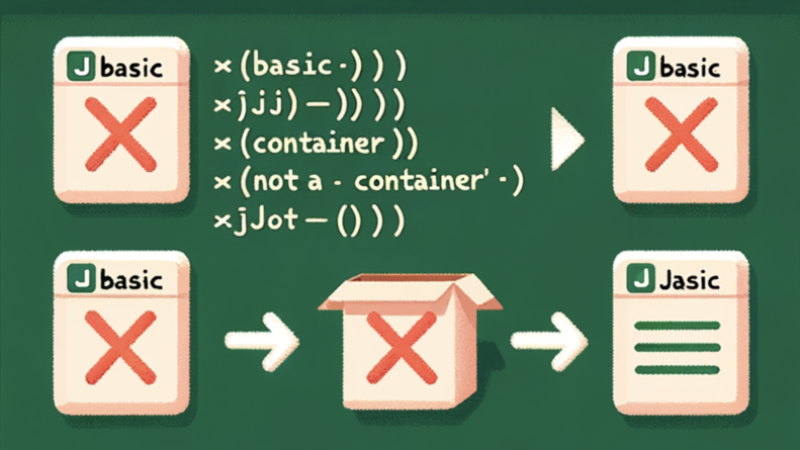 Handling 'basic' Attribute Type Should Not Be a Container